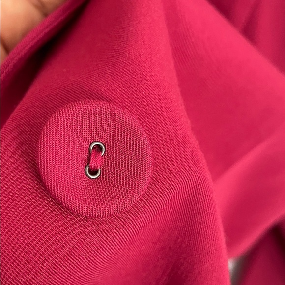 🎄Torrid Bold Red Blazer Jacket womens size zero - Picture 4 of 8